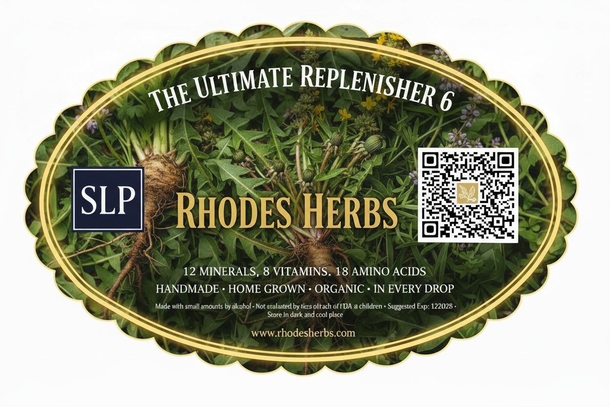 The Ultimate Replenisher 6 — Vital Organic Mineral & Detox Tincture