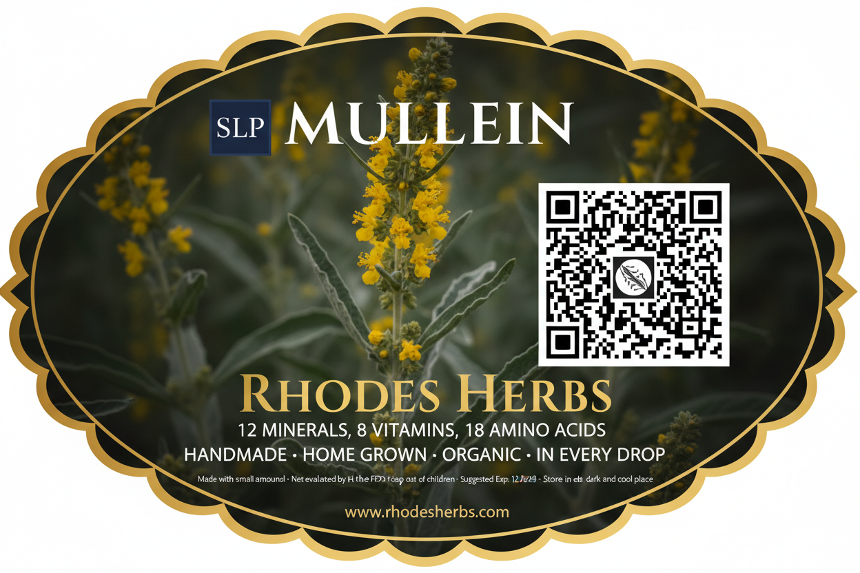 Mullein Tincture — Organic & Homegrown