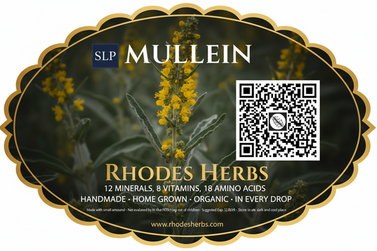 Mullein Tincture — Organic & Homegrown